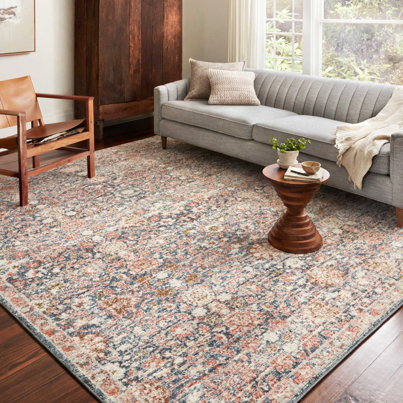 Wunibald Oriental Indoor Rug, Square 1'6"