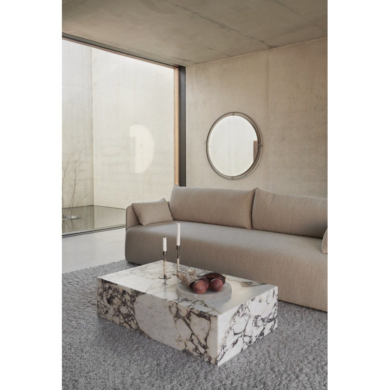 Nimbus Engineered Wood Mirror, 23.6" x 23.6", Bronzed Brass