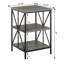 Table de bout Tucson Starburst avec tablettes-729481241