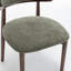 Chaise d'appoint rembourrée en bois massif-342170769