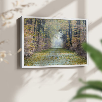 Sentier enchanté - reproduction encadrée - réaménageable