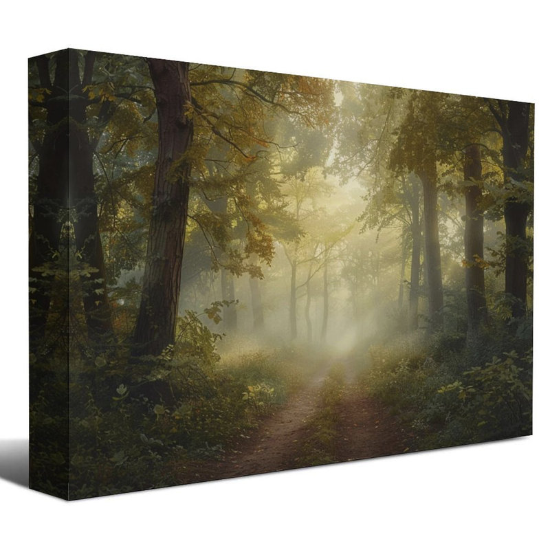 Art mural encadré 16 "x 24" avec cadre en bois, prêt à être accroché, 16 po x 24 po