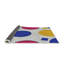 Tapis bleu/rouge/jaune à motifs-657893376