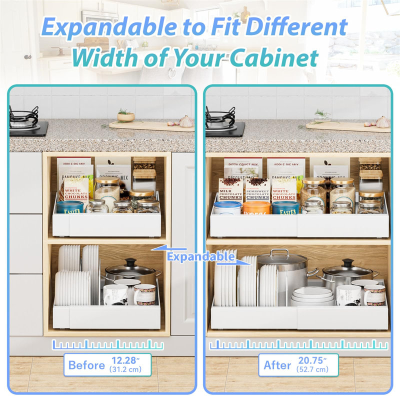 Gumbert Adjustable Pull Out Drawer