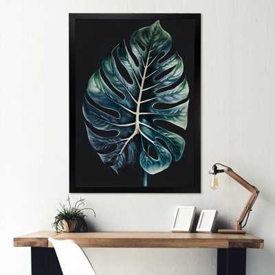 Philodendron Leaf IV - Print on Canvas