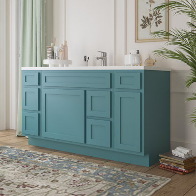 Base de meuble-lavabo simple 60 po seulement