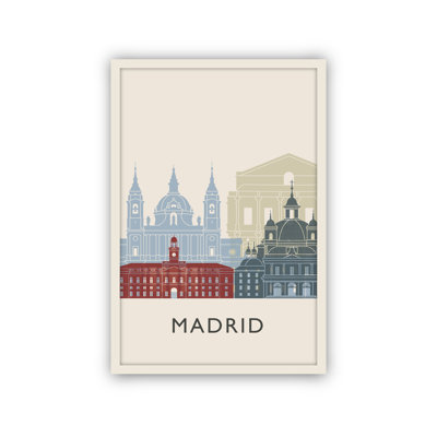 Madrid - peinture sans cadre