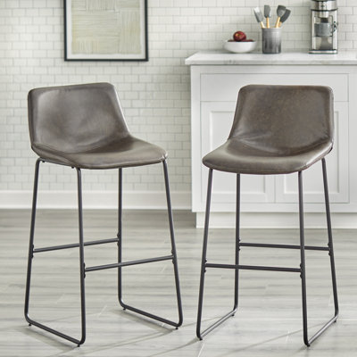 Kayleb 30" Bar Stool by 17 Stories