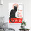 Tournée Du Chat Noir Cat Vol. 2 by Theophile Steinlen - Wrapped Canvas-61945213