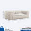 Canapé à billes Sealy® Redd Taupe-107184224