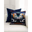 Zeugma Twin Horse Printed Silk Pillow