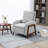 Oana Fabric Upholstered Recliner-1227696334