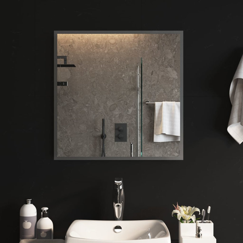Jesse-James Flat Full Length Mirror, 60cm H x 60cm W