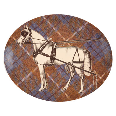 PLATEAU Oval Equus Tweed