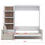 Lit escamotable mural avec canapé et tablettes Murphy-650604757