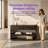 Panora Solid Wood Console Table with Drawers & Shelves-1617998594