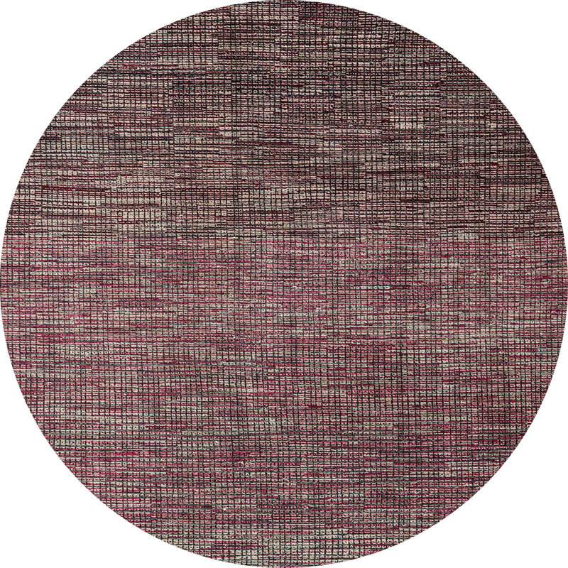Abstract Indoor Rug, Round 8'
