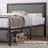 Genard Bed Frame Linen Upholstered Headboard with Nailhead Trim Heavy-Duty Full Size Platform with Strong Metal Slats, No Box Spring Needed, Under Bed Storage-441597581-446134013
