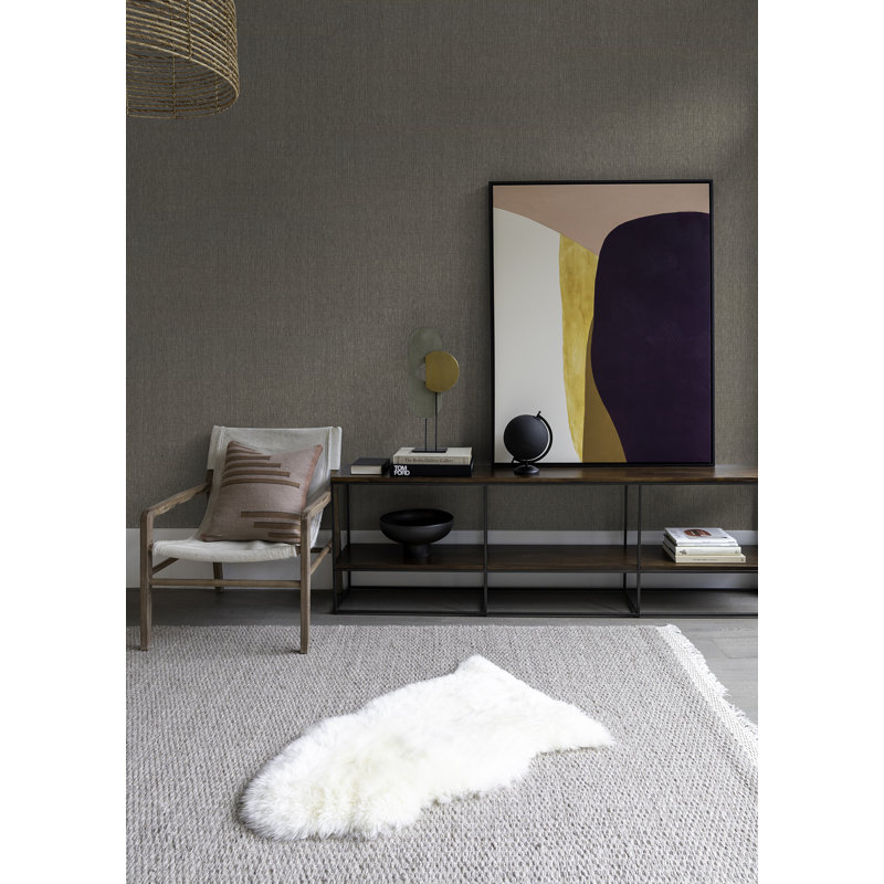 Savannah Geometric Wallpaper Roll, Taupe