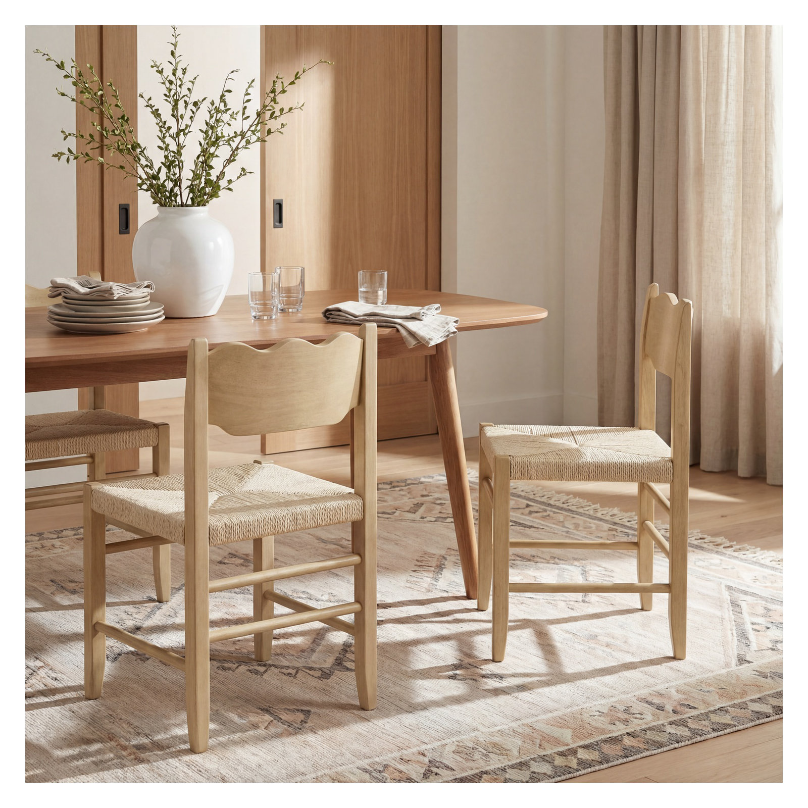 Becki Owens X Livabliss Arista Dining Chair Set