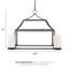 Camden - Hanging Chandelier w/ Aluminum Frame