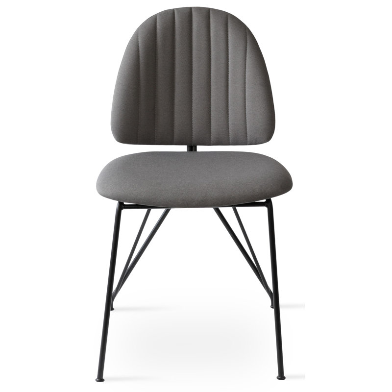 Chaise d'appoint Nostrand en gris