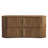 Radcliffe 63" Curved Fluted Sideboard Buffet Cabinet In Walnut