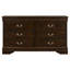 Commode 6 tiroirs Frances Cappuccino-426284816