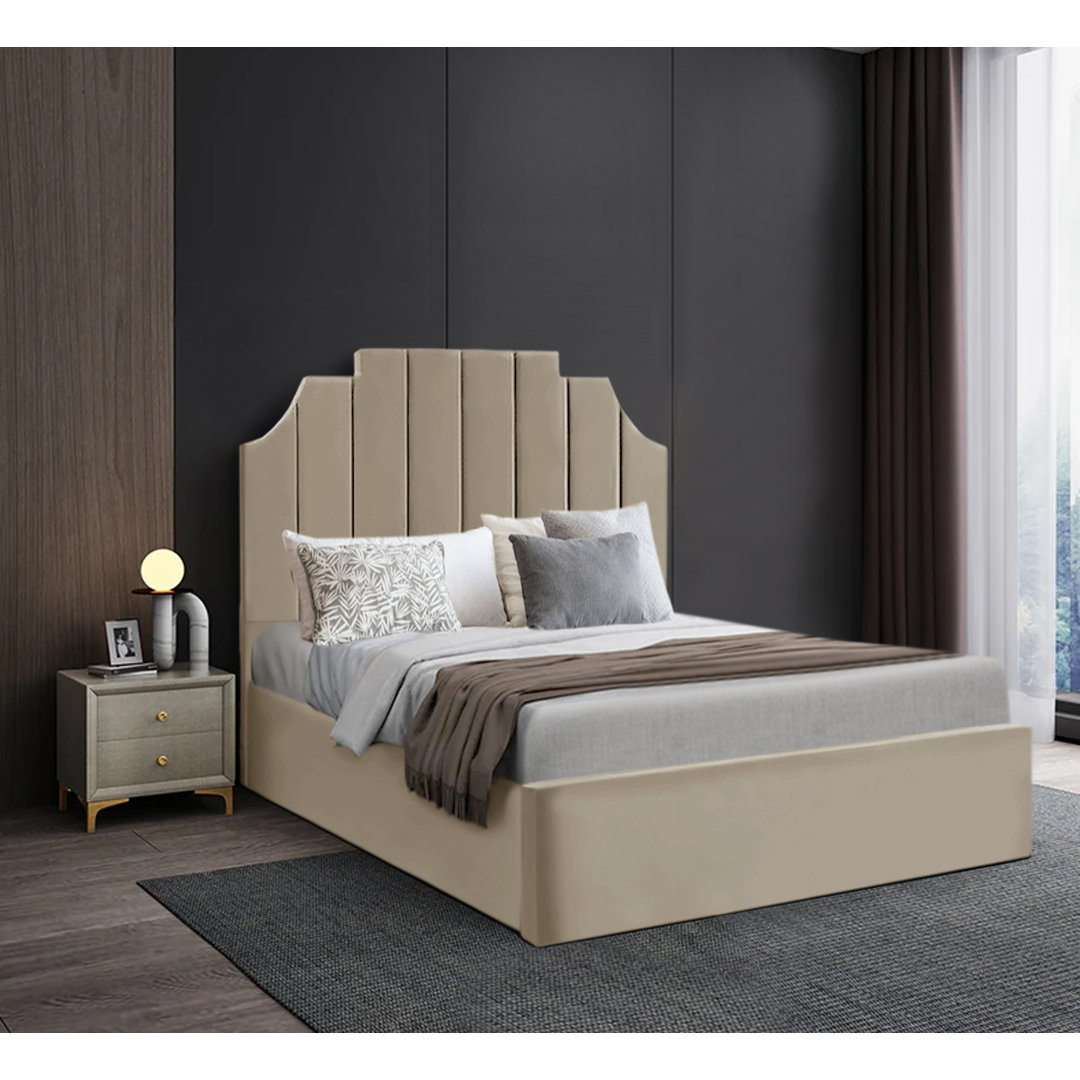 Jessica Bed Frame Upholstered Storage Bed