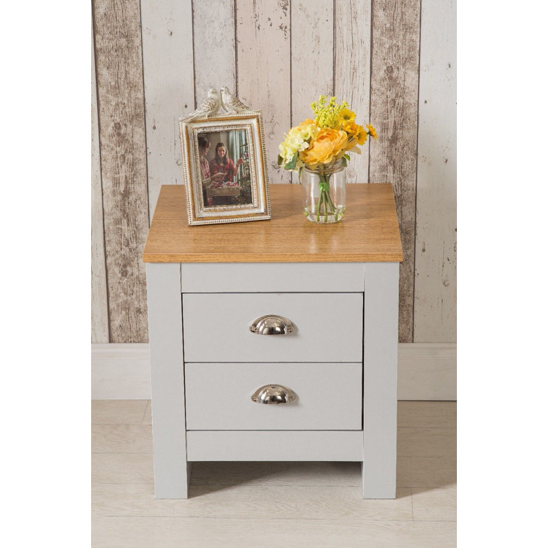 Susana Piece Bedroom Set, Natural/Grey