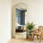 Arched Full Length Mirror (Gold)