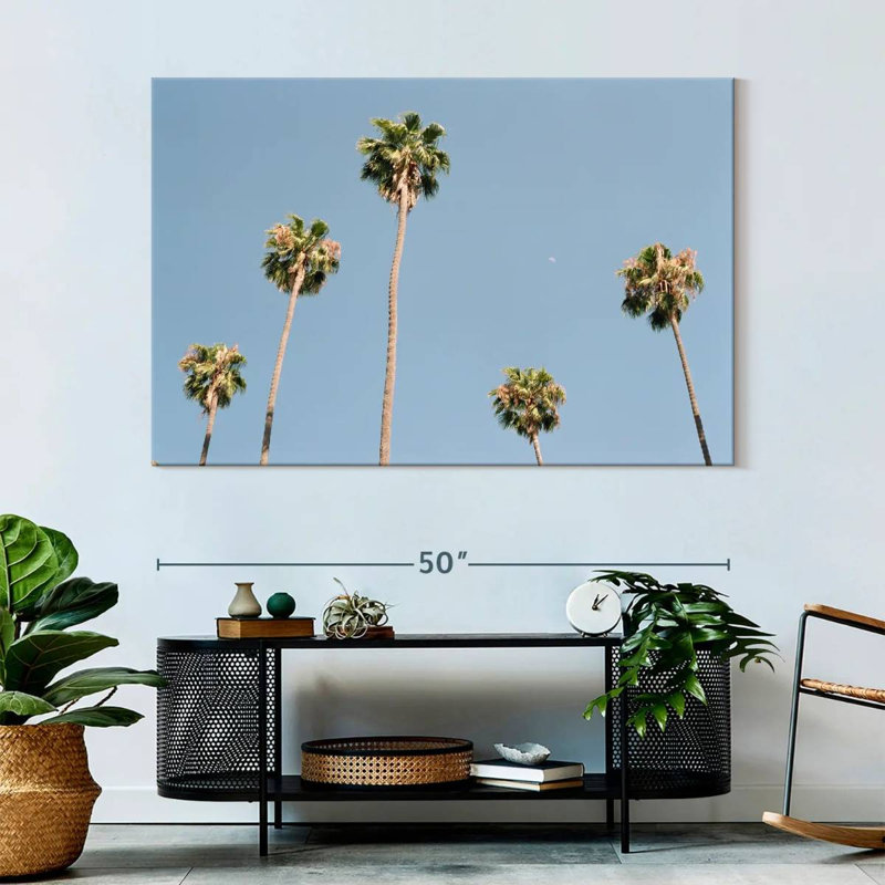 Harnek Towering Palm Trees, 34" H x 51" W