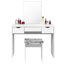 Evonne Dressing Table with Mirror-848369273