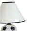 Lampe de table haute en céramique 12 po, forme soccer, 12 po