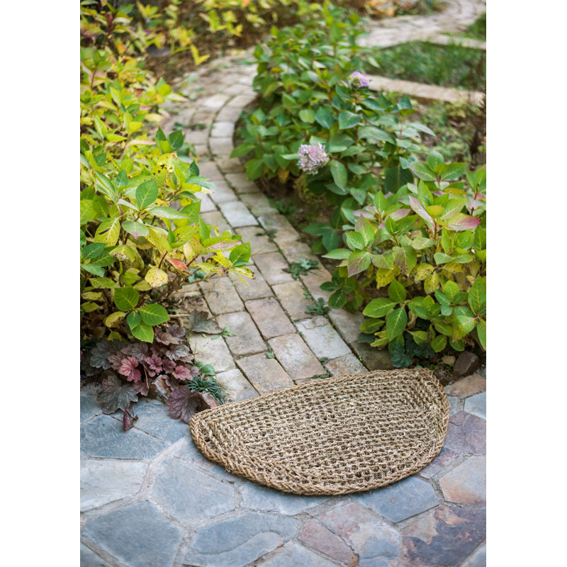 Speights Non-Slip Outdoor Doormat, Semi-Circle 1'6" x 2'5"