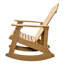 Chaise Adirondack berçante d'extérieur FCR2-69819418