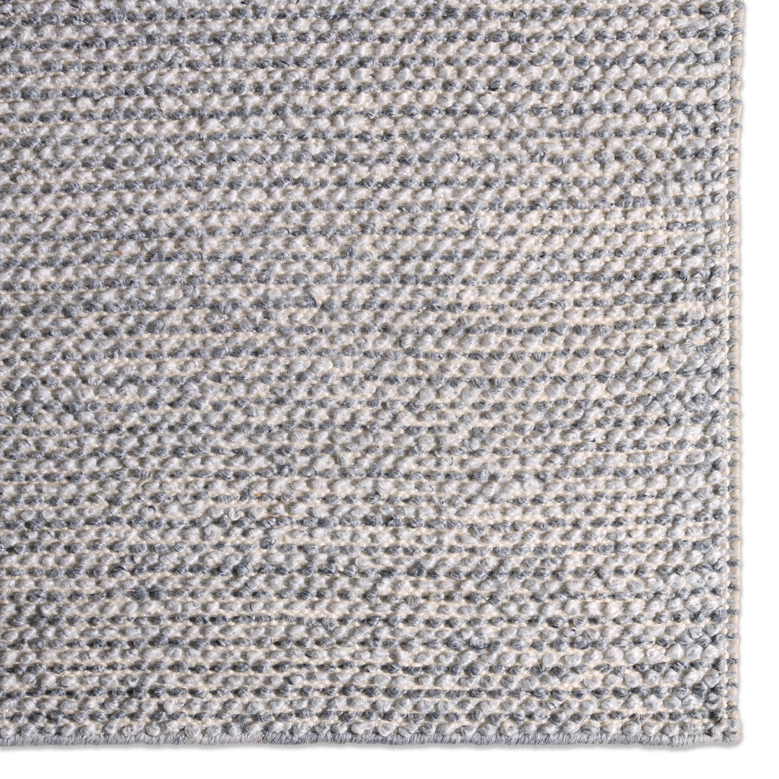 Brynn Gray Hand-Woven Outdoor Rug, Rectangle 5' x 8'