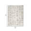 Tapis Meaw, motif à rayures abstraites, polyester gris ivoire-99376351