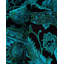 Tapis unique bleu 4 pi 2 po x 6 pi 3 po Overdyed