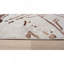 Tapis de luxe Shifra beige et gris avec motif abstrait bronze-750777975