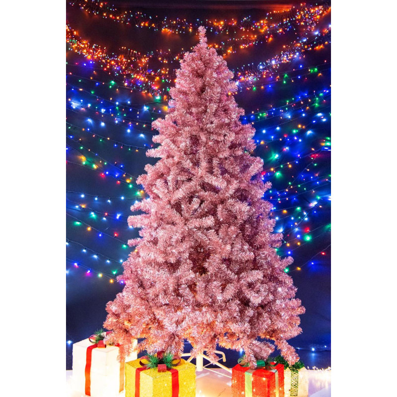 Lighted Artificial Christmas Tree, 6 ft.