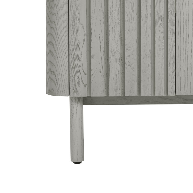 Blakely 72" Free Standing Double Bathroom Vanity with Quartz Top, Gray, Gold, 61"