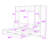Ajae Murphy Bed with Storage Bookcase, Drawers and Wardrobe-1987866090-1985748472