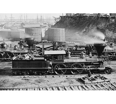 " "Gen. J. C. Robinson" And Other Locomotives Of The U.S. Military Railroad "