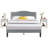 Polizzi Steel Piece Bedroom Set-363290867-363290864