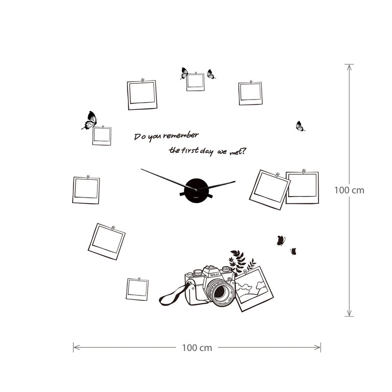 Metal Wall Clock