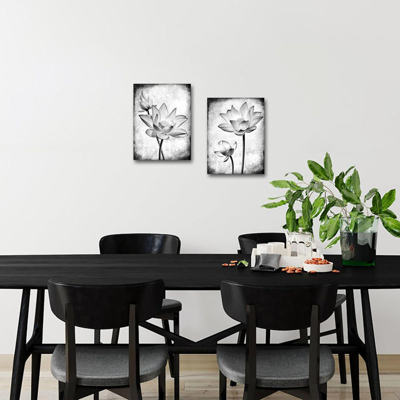 2 Piece Wrapped Canvas Wall Art