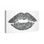 «Solid Kiss» - Impression sur toile-43873908