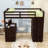 Loft Bed With Desk, Drawers, And Wardrobe-853863667-853863670