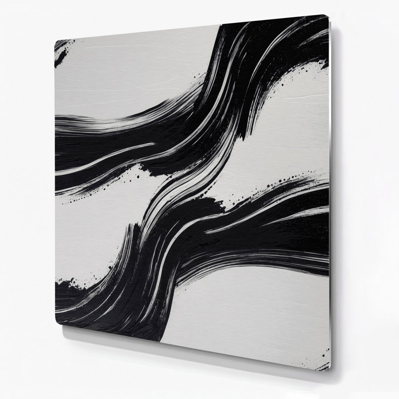 Minimalisme 76, art mural en métal beige, H 32 po x l 32 po